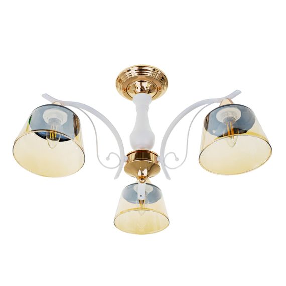 Люстра в спальню E27 60W WH (LK-699S/3)
