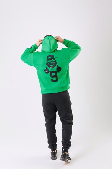 Зіп Худі унісекс МА (01) зелений | Зображення 3