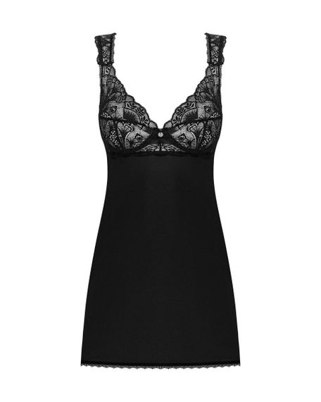 Комплект Пеньюар та трусики Donna Dream babydoll, чорний, XS/S | Зображення 4