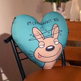 Подушка серце I’m crazy about you 37x37 см (4PS_15L001)