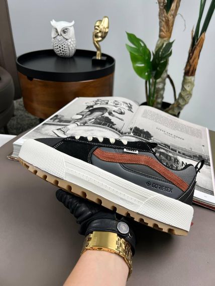 Чоловічі кросівки New Vans Old Skool MTE-1 Gore-Tex Black Grey Brown (топ якість) | Зображення 6