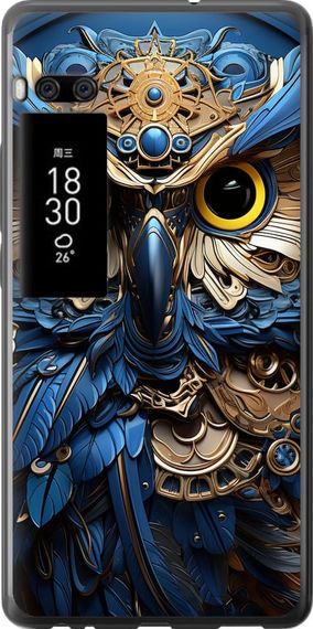 Чехол на Meizu Pro 7 Сова v2 "5649u-1044-17620"
