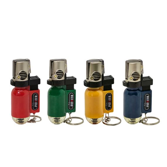 Запальничка Туристична Газова Турбо "Pioneer Red" | Зображення 1