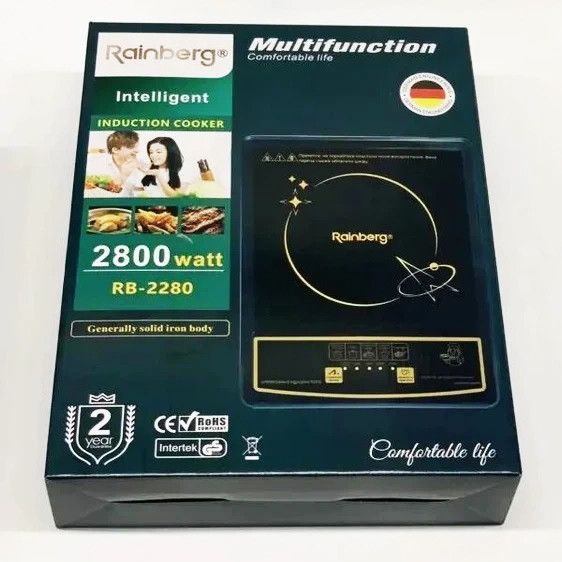 Індукційна плита Rainberg RB-2280 2800Вт настільна XO-73