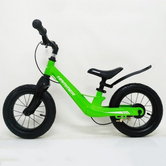Дитячий магнезієвий беговел (велобіг) Hammer 12. Колір: зелений | Зображення 2