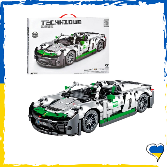 Детский конструктор "Машина" Bambi 8610 1016 деталей