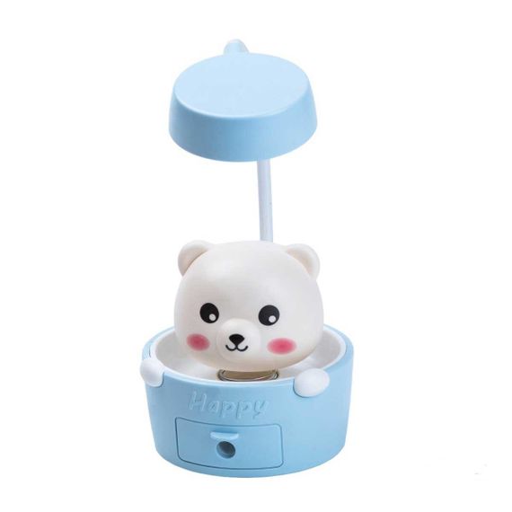 Дитяча настільна лампа висота 27 см світильник з точилкою для олівців HP12268B | Зображення 1