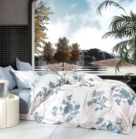 Комплект постільної білизни Soho Євро Studio 200х230 см Flowers