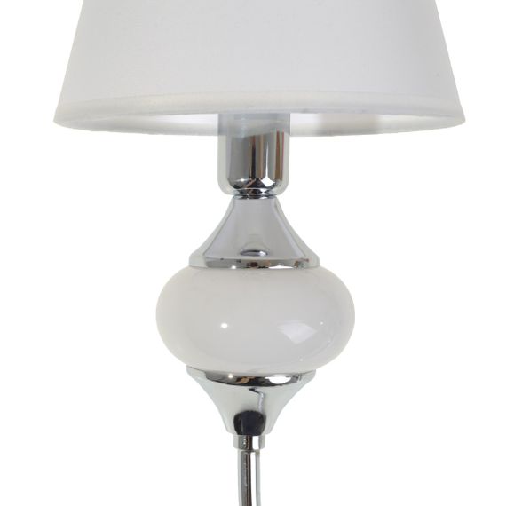 Бра настенное накладное с абажуром BKL-721W/1 E14 CH+WH | Зображення 6