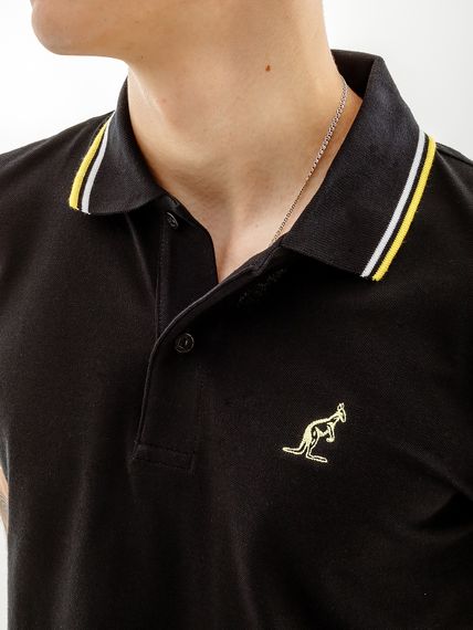 Футболка AUSTRALIAN 2-STRIPE PIQUE' POLO S-FIT | Зображення 2