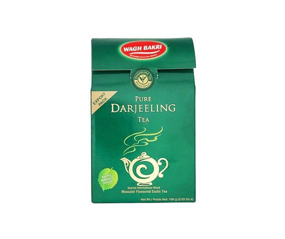 Чистий дарджилінгський чай Wagh Bakri 100г 89011747002130