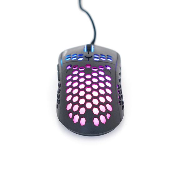 Ігрова миша провідна RAPTOR UX2 X, 6 кнопок, 200-4800 DPI, Led Lighting RGB, 1, 8 м, Win7/8/10 Mac OS, Black, COLOR BOX | Зображення 2