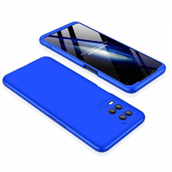 Чохол GKK 360 градусів для Oppo A54 / A55 колір Синій | Зображення 1