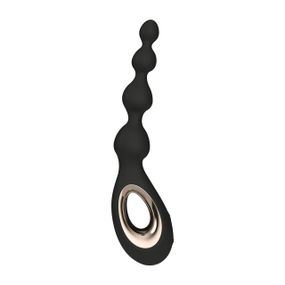 Анальне намисто з вібрацією LELO Soraya Beads Black, різний діаметр намистин, 8 режимів sexstyle
