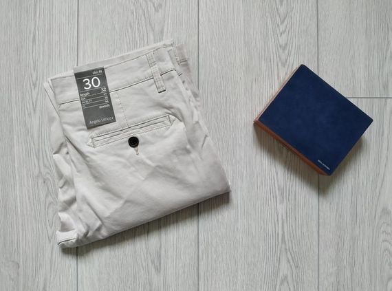 Чоловічі штани, завужені штани-чиноси р. 30/32 slim | Зображення 2