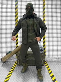 Костюм олива SoftShell софтшел 5в1 ВТ4937