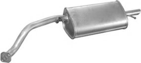 Глушник задн. DAEWOO LANOS (ое 96182256) хетчбек (вир-во Polmostrow) POLMO 0510 на DAEWOO LANOS / SENS (KLAT)