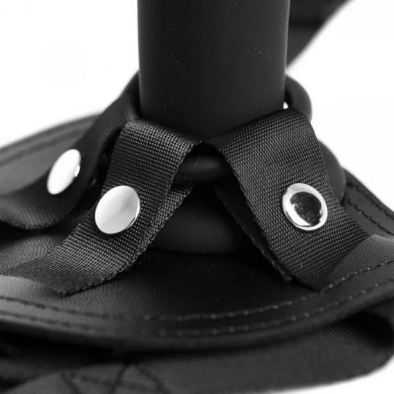 CH75376 Страпон rgb Sex Harntss 7 " Raw Recruit Strap-on L C, Черный | Зображення 1