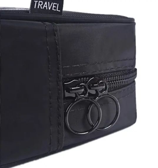 Дорожная косметичка прозрачная (22×11×2см), Косметичка для путешествий / Женская косметичка XL-1015 | Зображення 6