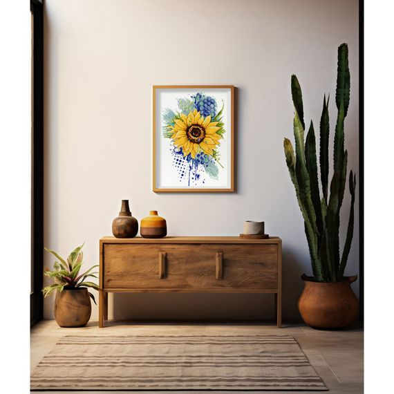 Набір для вишивання хрестиком "Колір Сонця" AH-182 41х21 см | Зображення 5