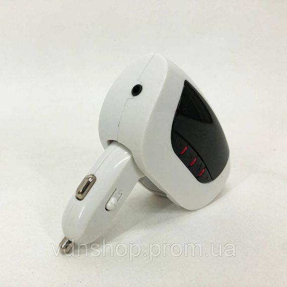 FM-трансмиттер с USB для автомобиля, Устройство в машину для музыки Блютуз трансмиттер авто JA-96 | Зображення 6