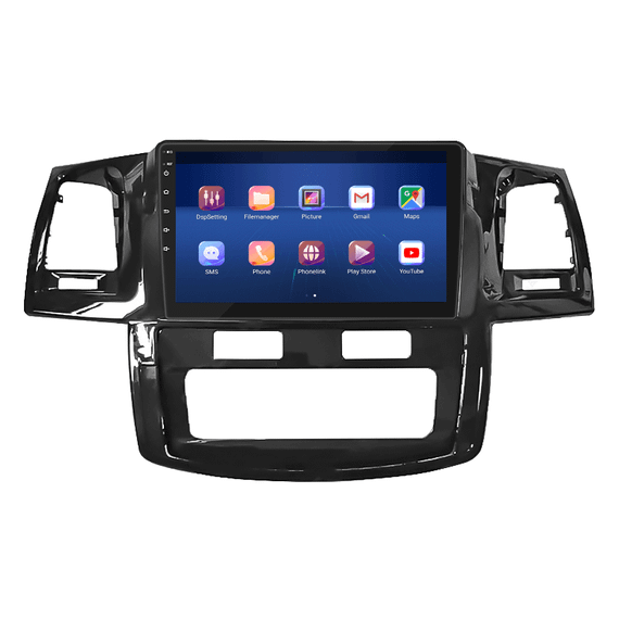 Штатная магнитола 9" Lesko для Toyota Fortuner I 2005-2015  2/32Gb/ 4G/ Wi-Fi GPS Premium Тойота | Зображення 1