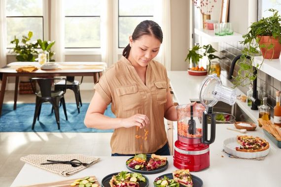 Кухонный комбайн KitchenAid 5KFP0921EER 250 Вт красный | Зображення 5