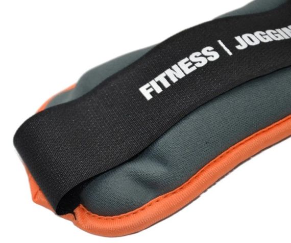 Обважнювачі-манжети для ніг та рук Power System PS-4073 Ankle Weights (2 шт*2  кг) (PS_4073_Grey) | Зображення 4