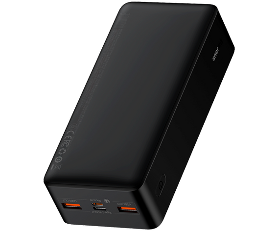 Портативний зарядний пристрій Power Bank Baseus PPDML-N Bipow 20W 30000 mAh чорний (ЦУ-00036654_1912) | Зображення 4