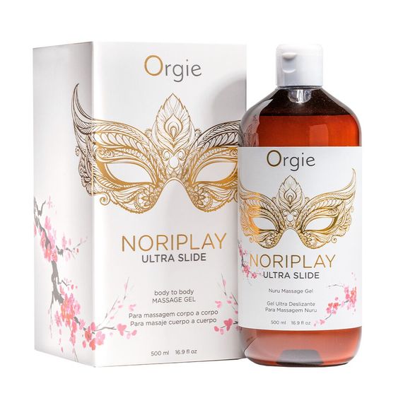 Гель для NURU-масажу Orgie – Noriplay Ultra Slide (500 мл), екстракт морських водоростей, простирадло | Зображення 1