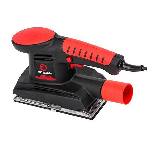 Шліфмашина вібраційна 200 Вт, 11000 кол./хв, платформа 187*90 мм INTERTOOL WT-0521 | Зображення 1