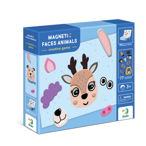 Магнітна гра Dodo Мордочки (200209)