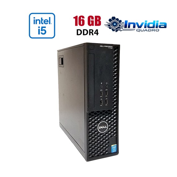 Рабочая станция ПК Dell Vostro 3681 Desktop / Intel Core i5-10400 (6 (12) ядер по 2.9 - 4.3 GHz) / 16 GB DDR4 / 256 GB SSD M.2 / nVidia Quadro P620, 2 GB GDDR5, 128-bit / Win 10 Lic б/в