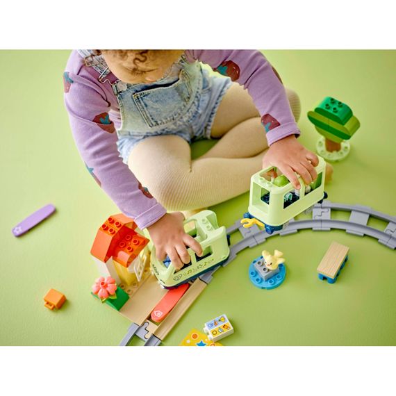Конструктор LEGO DUPLO Town Інтерактивний пригодницький потяг (10427) | Зображення 8
