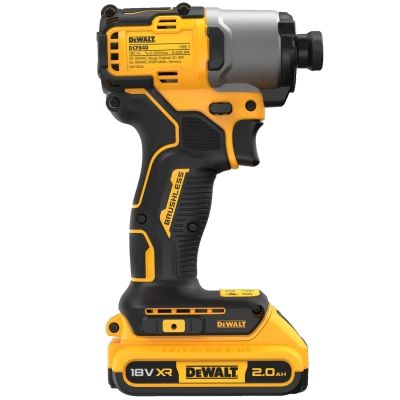 Шуруповерт DeWALT 18 В XR Li-lon, 2x2Ah, бесщеточный, 192 Нм, TSTAK (DCF840D2T) | Зображення 3