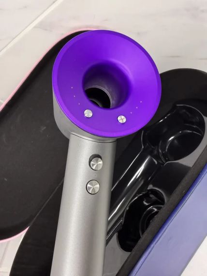 Super Hair Dryer фен с кейсом 1 насадка Фіолетовий | Зображення 1