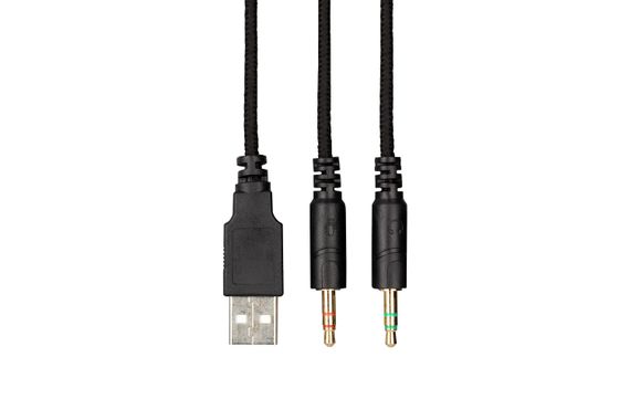 Гарнитура игровая 2E GAMING HG340 RGB 3.5mm Black (2E-HG340BK) | Зображення 7