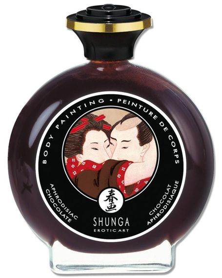 Фарба для тіла - Shunga Body Painting Aphrodisiac Chocolate Sex Aura | Зображення 1