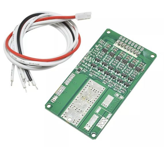 Плата BMS 6S 18650 із захистом та балансуванням для зарядки Li-Ion акумуляторів Diymore | Зображення 1