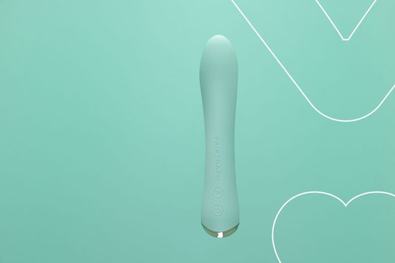 Вібратор з підігрівом FairyGasm WowGenie green, підігрів до 42 °C | Зображення 5