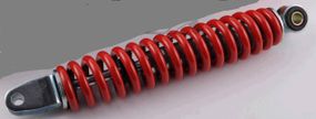 Амортизатор   GY6, DIO, TACT   275mm, стандартный   (красный)   NDT