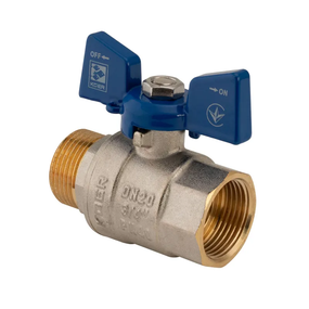 Кран шаровой Koer 3/4" ГШМ (KR.218.B) синий (KR2723)