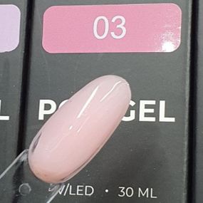 Полігель Bee Nails №03 (тілесно-рожевий) в тюбику 30мл