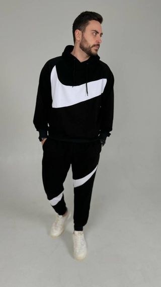 Костюм Nike з худі чорний | Зображення 5
