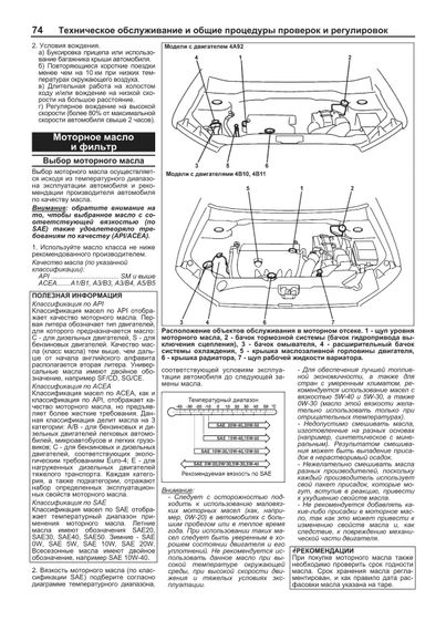 Mitsubishi ASX. Посібник з ремонту й експлуатації. Книга | Зображення 4