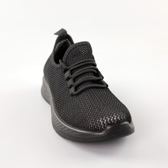 Кросівки жіночі сітка дихаючі 591529  Чорні 36 37 38 39 40 41 | Зображення 1