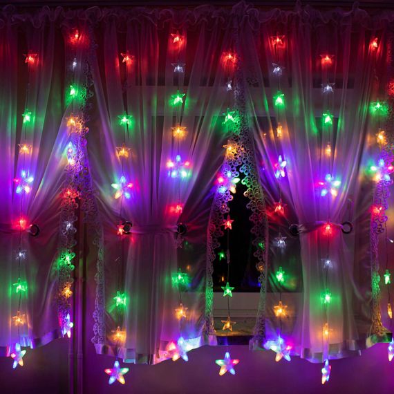 Гірлянда бахрома вулична (зовнішня) Springos 2 м 180 LED CL4005 Mix | Зображення 9