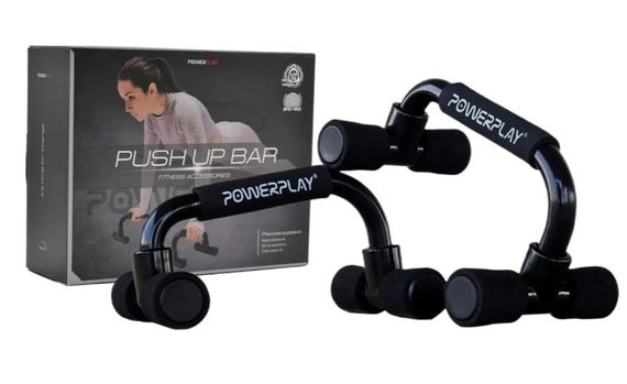 Упори для віджимань PowerPlay 4316 Push Up Bars пластикові (Скошені) (PP_4316)