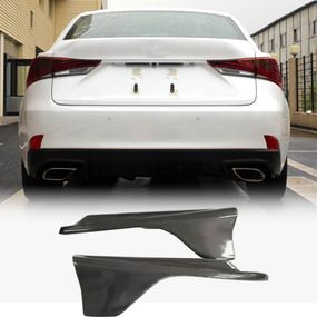 Накладка Flap на задний бампер (для F-Sport Base 2016-2020, Карбон) для Lexus IS 2013- гг