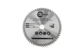 Диск пильный Intertool - 230 х 60T х 30 мм (CT-3047)